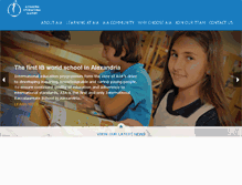 Tablet Screenshot of aiaschool.net
